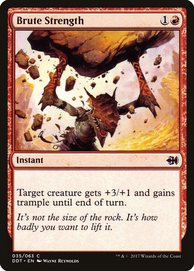 Image for Brute Strength (35) [Duel Decks: Merfolk vs. Goblins]