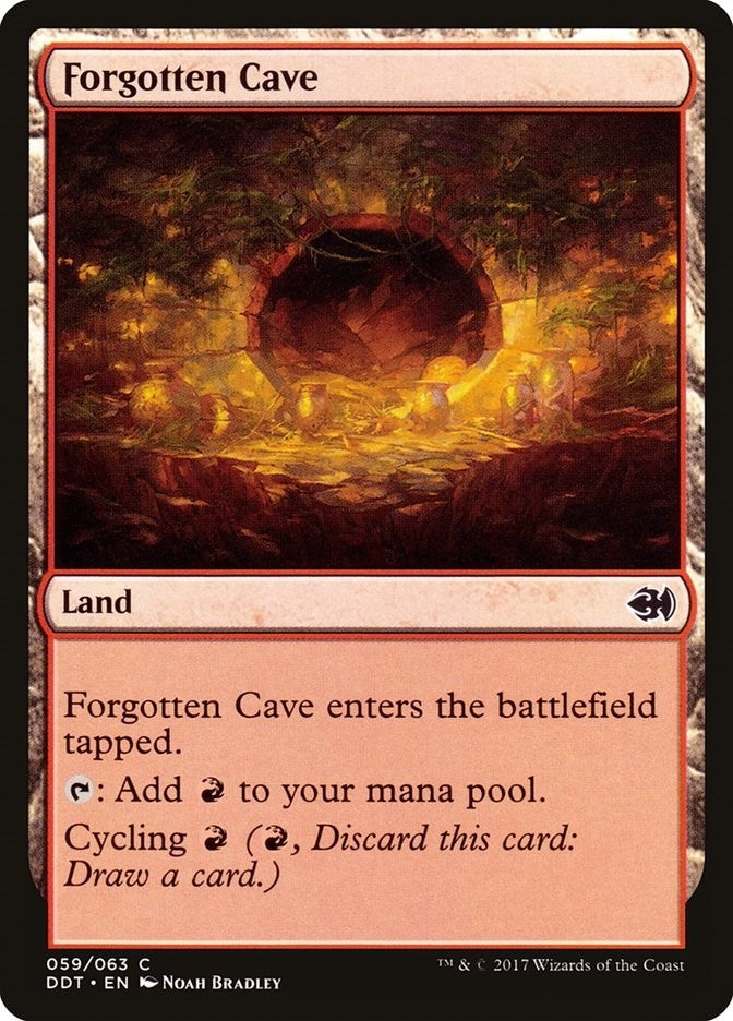 Image for Forgotten Cave (59) [Duel Decks: Merfolk vs. Goblins]