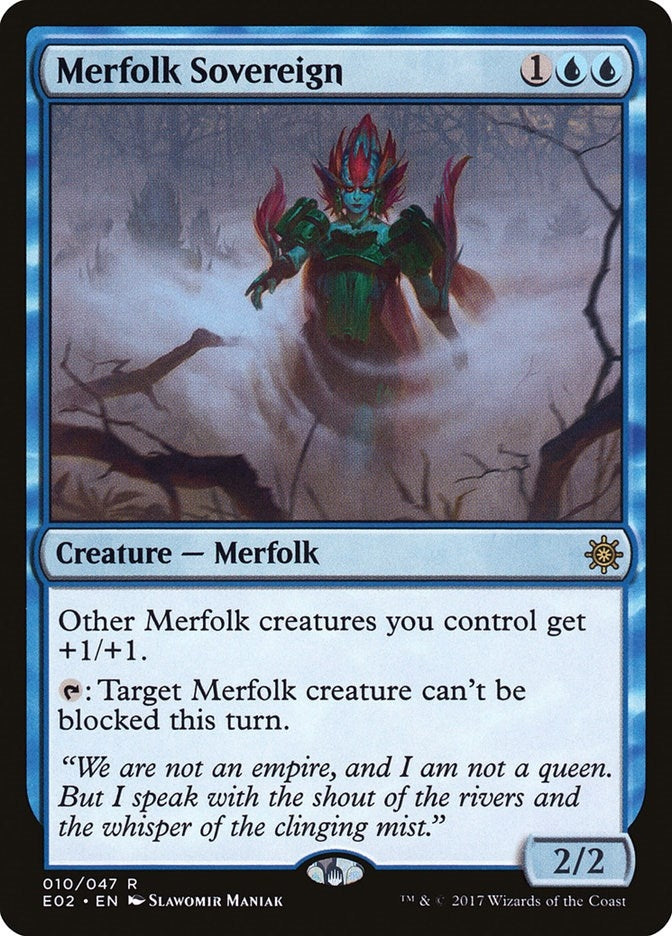 Image for Merfolk Sovereign (10) [Explorers of Ixalan]
