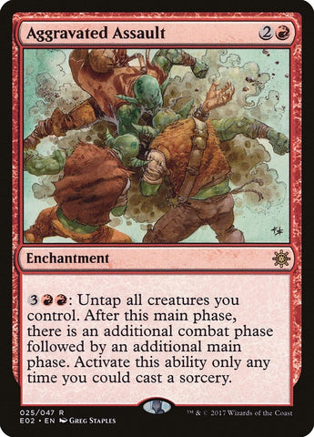Image for Aggravated Assault (25) [Explorers of Ixalan]