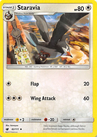 Image for Staravia (82/111) - Pokemon