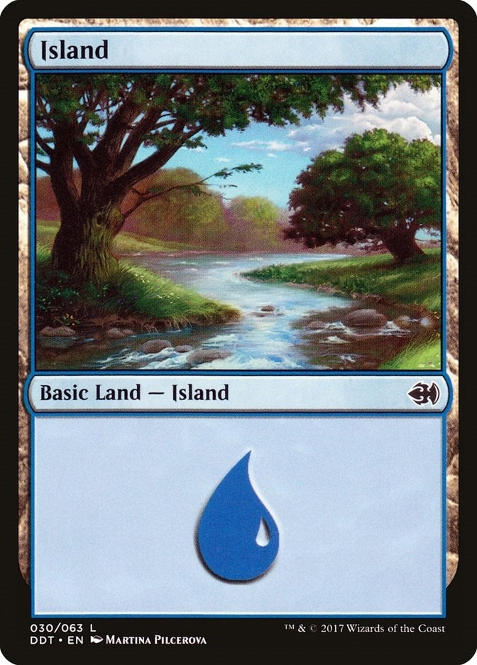Image for Island (030) (30) [Duel Decks: Merfolk vs. Goblins]