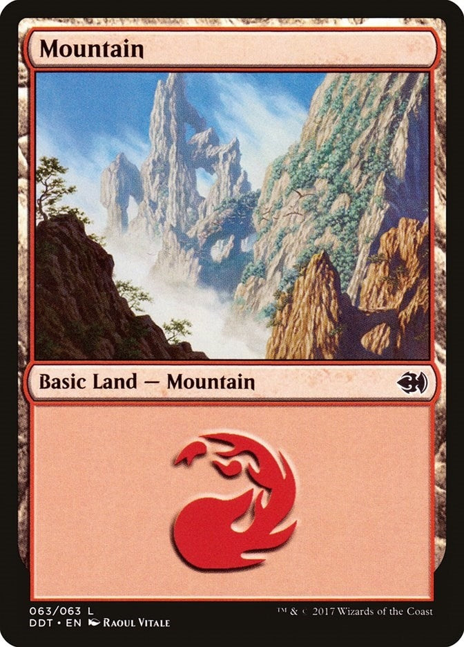 Image for Mountain (063) (63) [Duel Decks: Merfolk vs. Goblins]