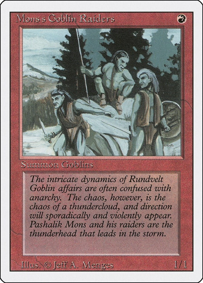 Image for Mons's Goblin Raiders [Revised Edition]