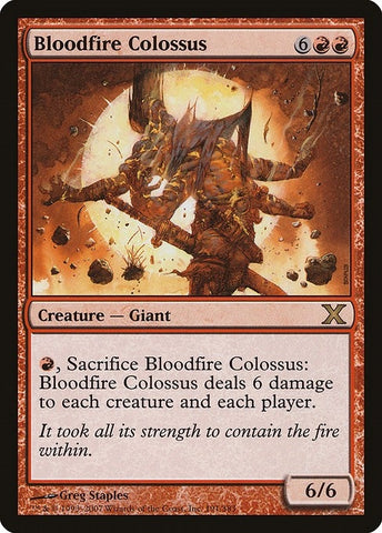 Image for Bloodfire Colossus (191) (10E)