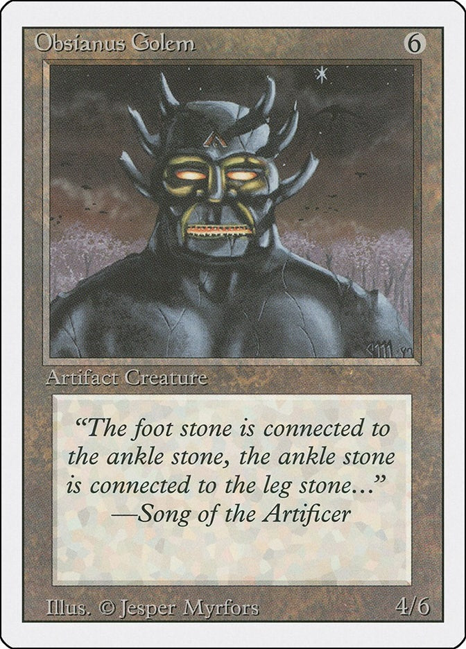 Image for Obsianus Golem [Revised Edition]