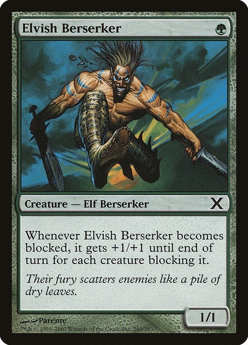 Image for Elvish Berserker (260) (10E)