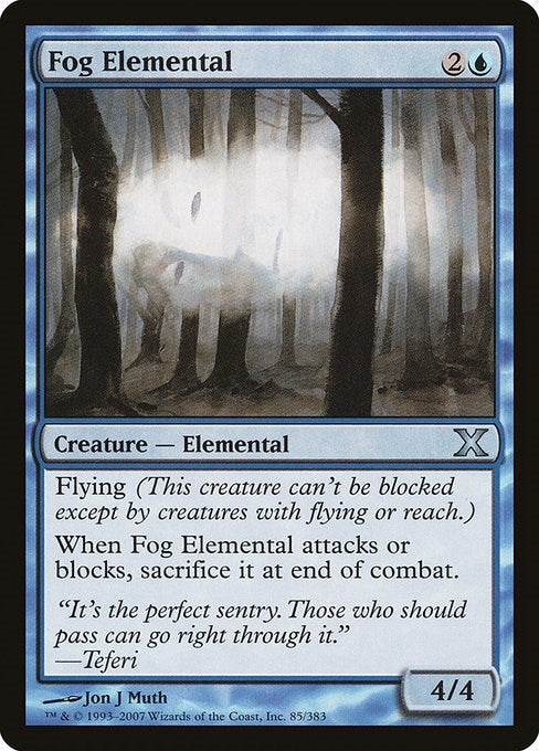 Image for Fog Elemental (85) (10E)