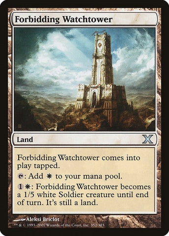 Image for Forbidding Watchtower (352) (10E)