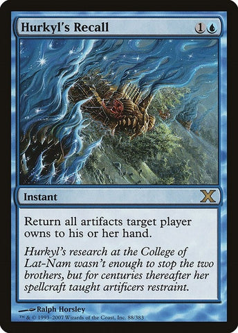 Image for Hurkyl's Recall (88) (10E)