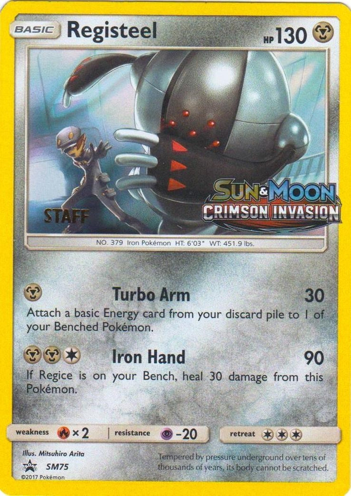 Image for Registeel - SM75 (Prerelease) [Staff] (SM75) [SM Promos]