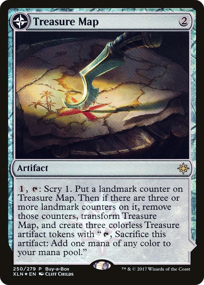 Image for Treasure Map (250) - Magic: The Gathering