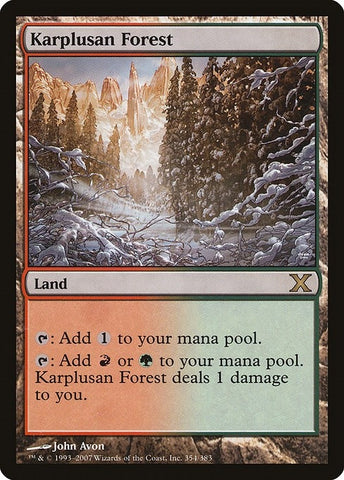 Image for Karplusan Forest (354) (10E)