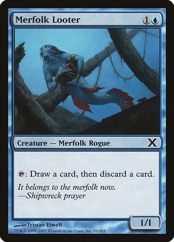 Image for Merfolk Looter (92) (10E)