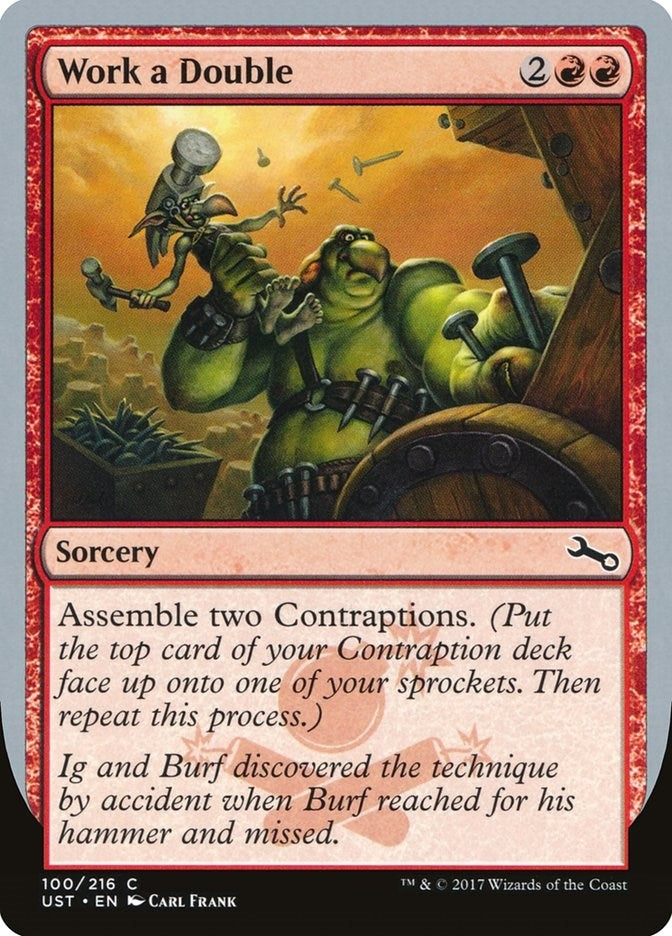 Image for Work a Double (100) [Unstable]