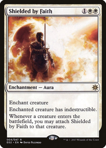 Image for Shielded by Faith (4) [Explorers of Ixalan]