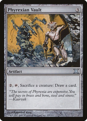 Image for Phyrexian Vault (337) (10E)