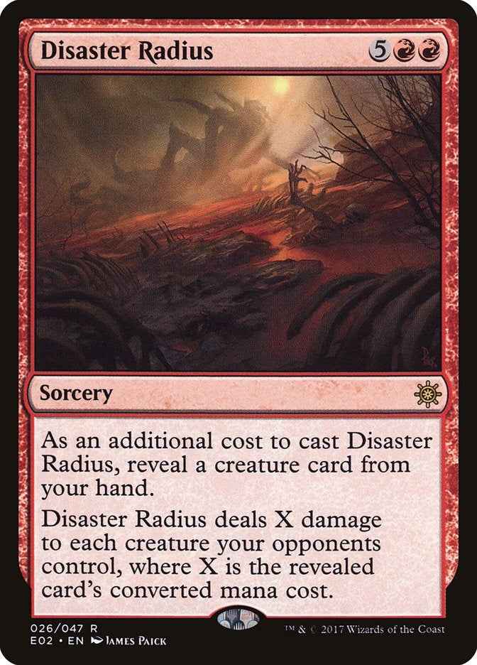 Image for Disaster Radius (26) [Explorers of Ixalan]