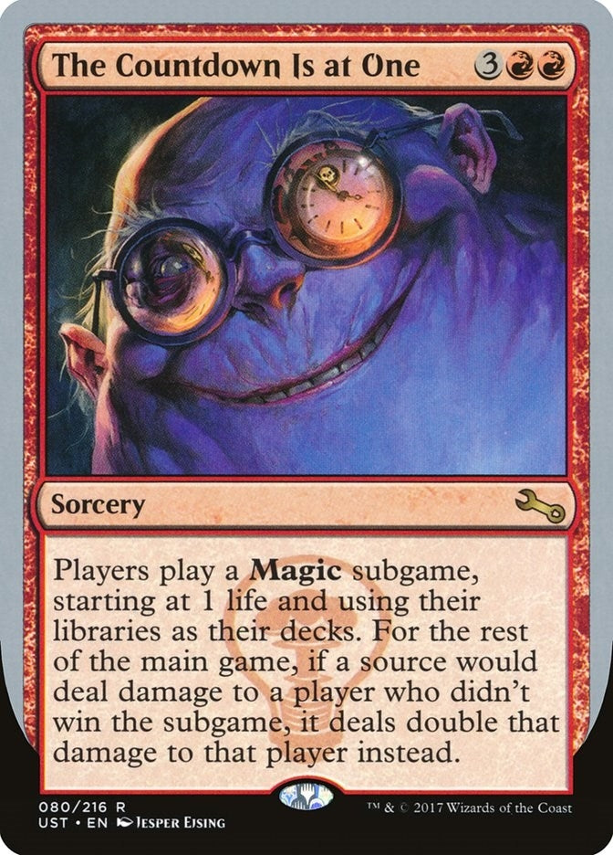 Image for The Countdown Is at One (80) [Unstable]