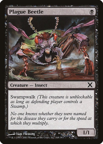 Image for Plague Beetle (168) - Magic: The Gathering