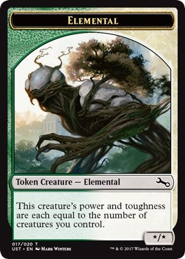 Image for Elemental Token (017) (17) [Unstable]