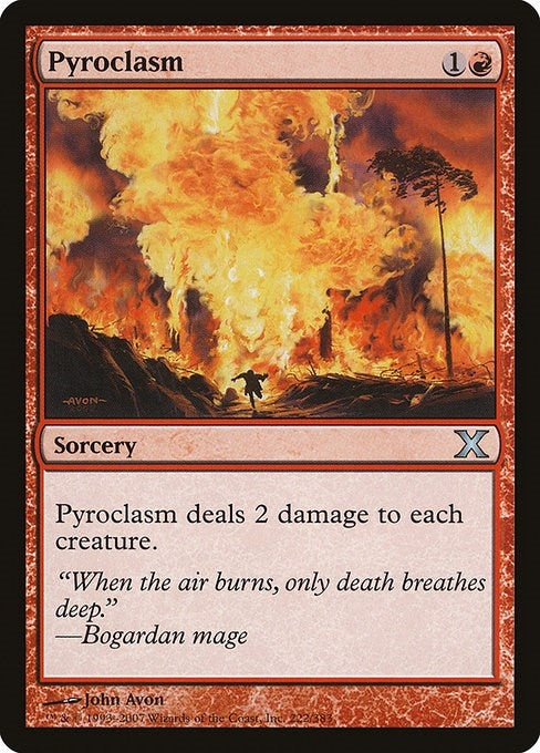 Image for Pyroclasm (222) - Magic: The Gathering