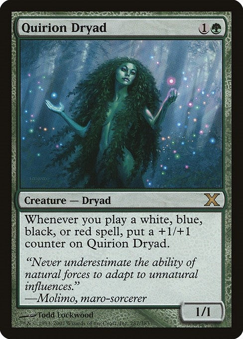 Image for Quirion Dryad (287) - Magic: The Gathering