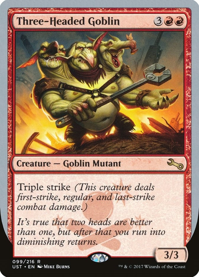 Image for Three-Headed Goblin (99) [Unstable]