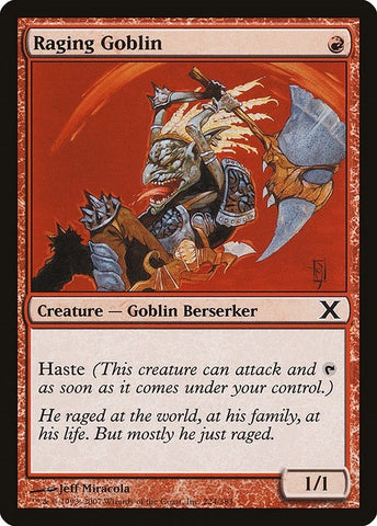 Image for Raging Goblin (224) - Magic: The Gathering