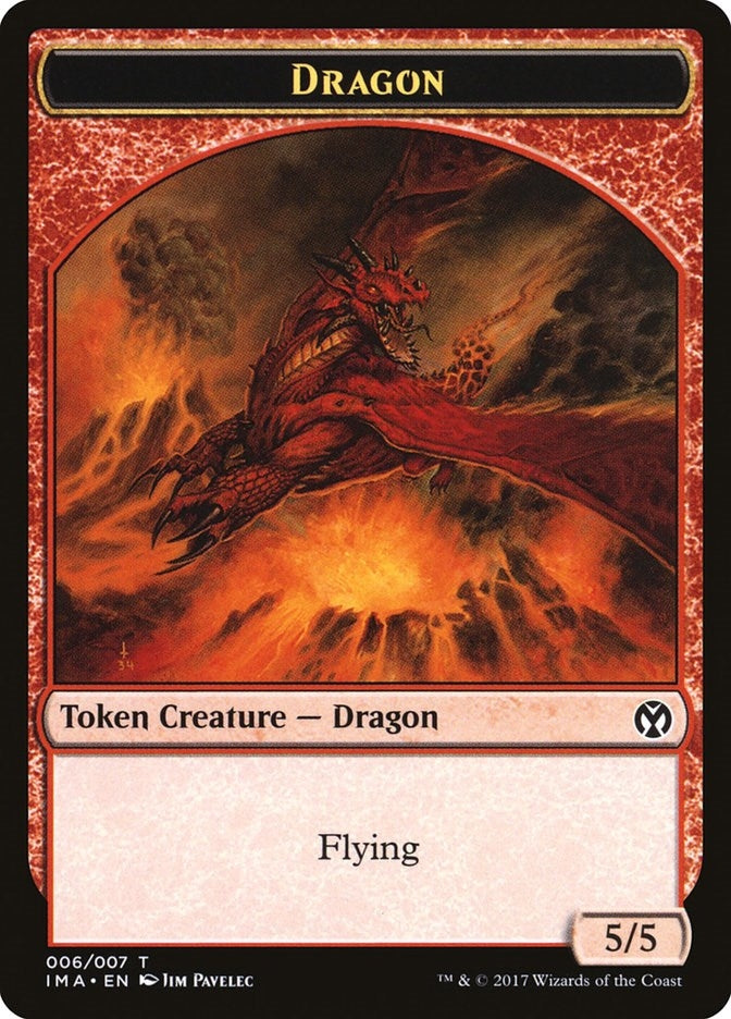 Image for Dragon Token (006) (6) [Iconic Masters]
