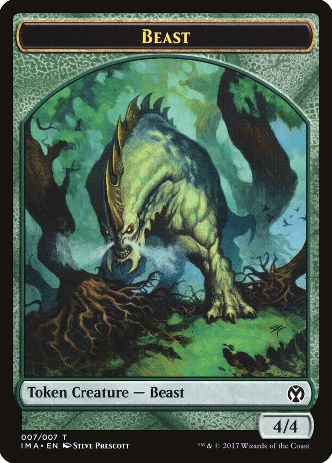 Image for Beast Token (007) (7) [Iconic Masters]