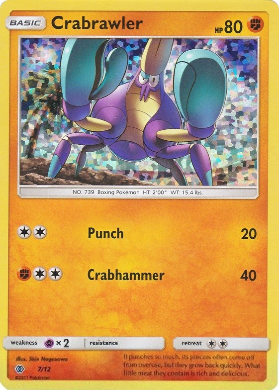 Image for Crabrawler (007/012) - Pokemon
