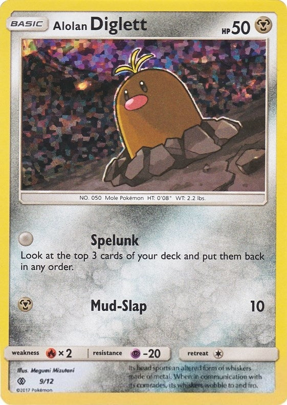 Image for Alolan Diglett (009/012) - Pokemon