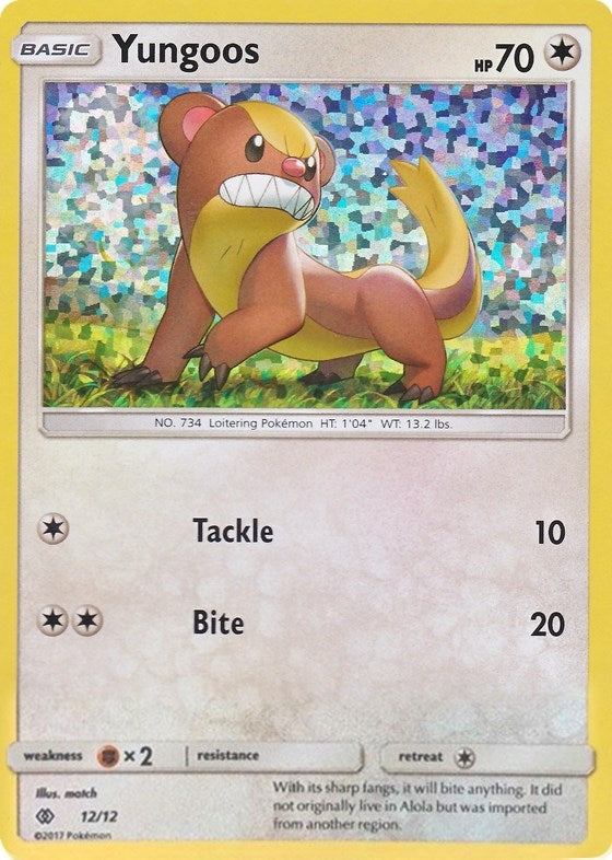 Image for Yungoos (012/012) - Pokemon