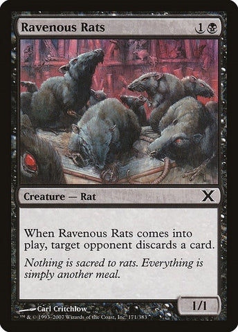 Image for Ravenous Rats (171) - Magic: The Gathering