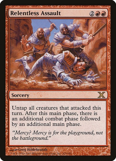 Image for Relentless Assault (225) (10E)