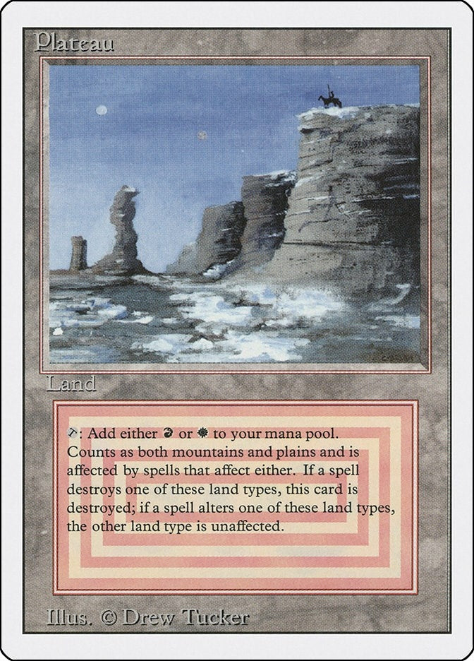 Image for Plateau - Magic: The Gathering