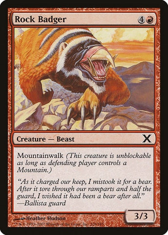 Image for Rock Badger (226) - Magic: The Gathering
