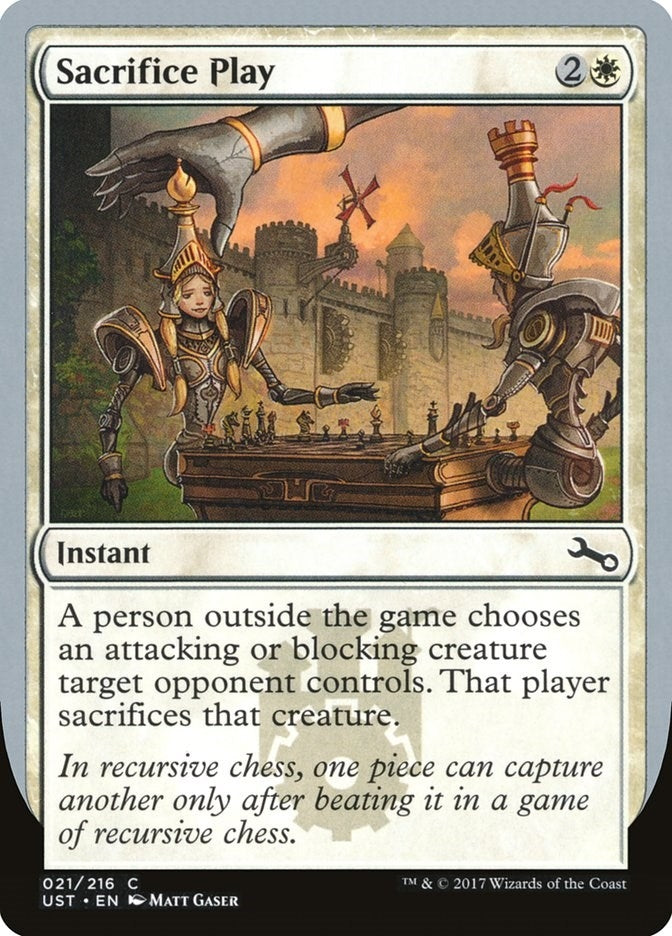 Image for Sacrifice Play (21) [Unstable]