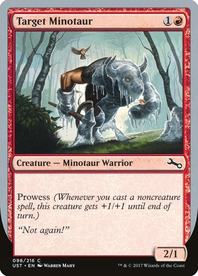 Image for Target Minotaur (A) (98) [Unstable]