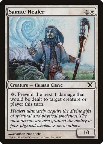 Image for Samite Healer (38) - Magic: The Gathering