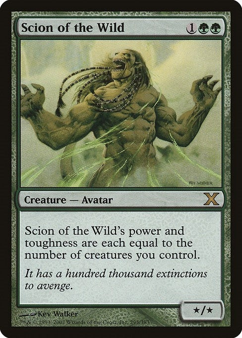 Image for Scion of the Wild (295) - Magic: The Gathering
