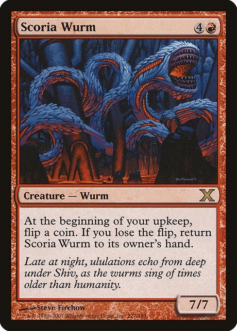 Image for Scoria Wurm (227) - Magic: The Gathering
