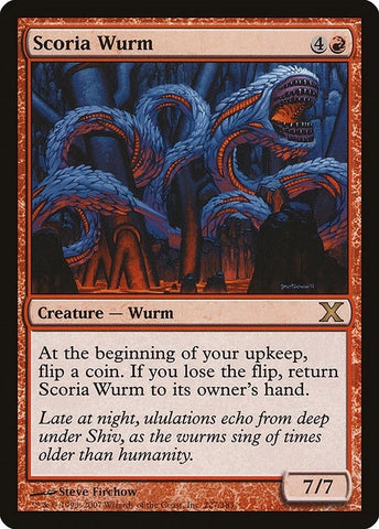 Image for Scoria Wurm (227) - Magic: The Gathering