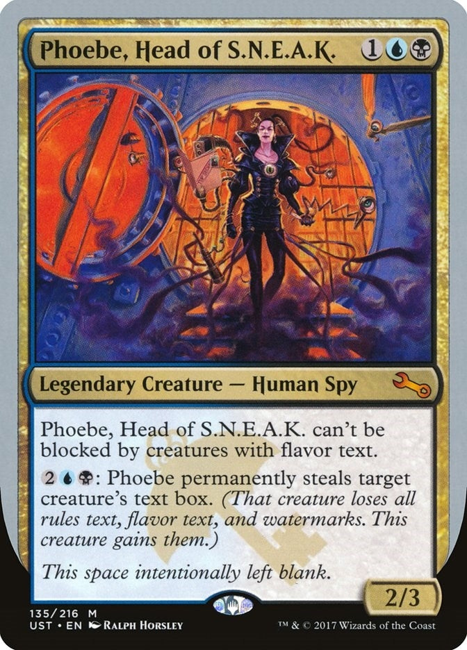Image for Phoebe, Head of S.N.E.A.K. (135) [Unstable]
