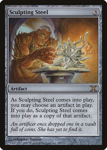 Image for Sculpting Steel (342) - Magic: The Gathering