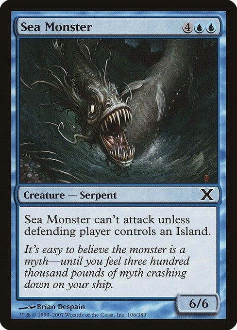Image for Sea Monster (106) - Magic: The Gathering