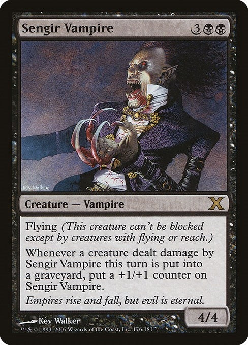 Image for Sengir Vampire (176) - Magic: The Gathering