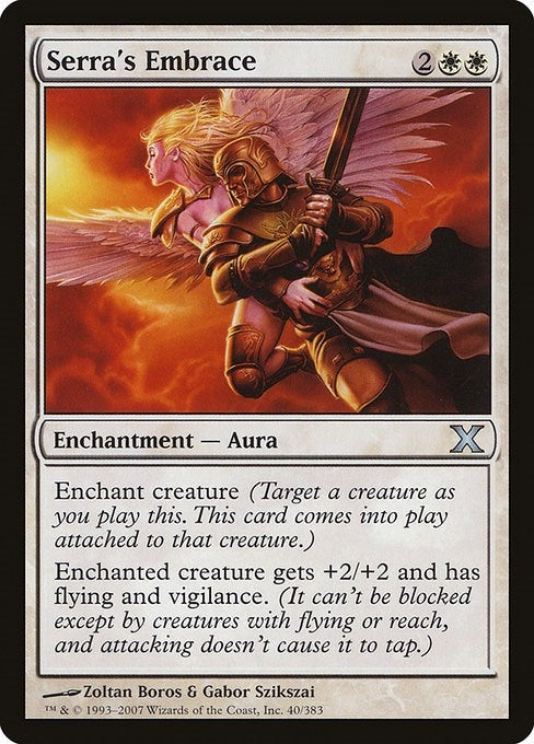 Image for Serra's Embrace (40) - Magic: The Gathering