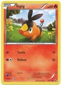 Image for Tepig 15/114 (Cosmos Holo) (015/114) [League & Championship Cards]